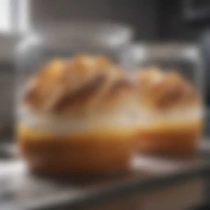 Innovative sourdough container with adjustable ventilation features