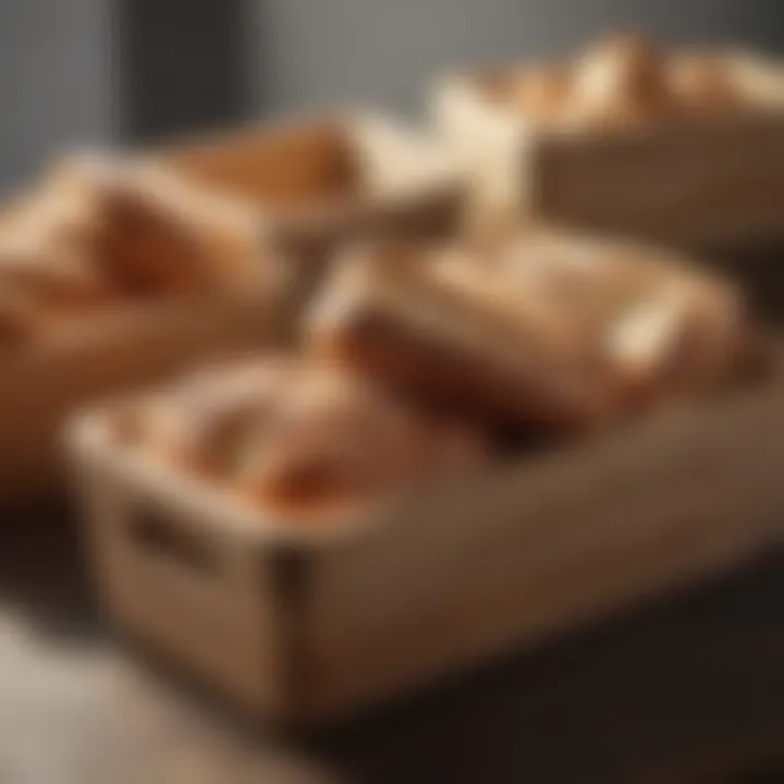 Wooden sourdough container reflecting natural aesthetics