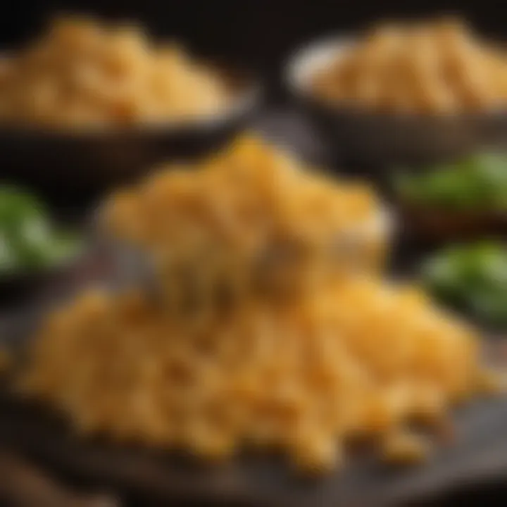 Ingredients laid out for a gourmet twist on classic mac and cheese