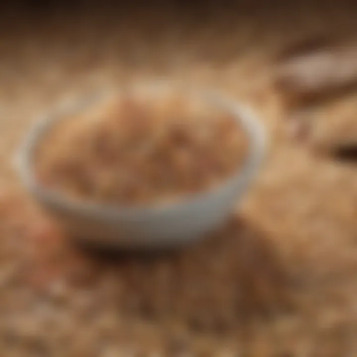 A close-up of wholesome grains and legumes essential for balanced nutrition