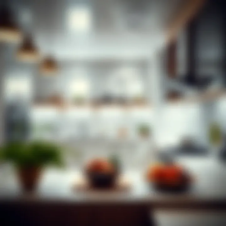 An innovative kitchen design showcasing air circulation solutions