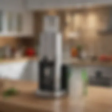 Eco-Friendly Kitchen Solutions Sustainable kitchen appliance on countertop