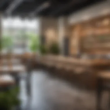 Inviting Atmosphere of Sweetgreen San Jose Interior view of Sweetgreen in San Jose with a warm ambiance