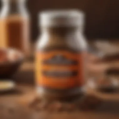 A close-up of Texas Roadhouse steak seasoning jar showcasing its unique blend.