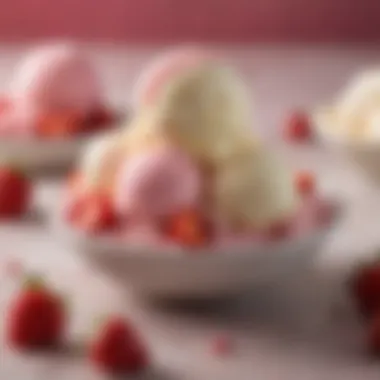Delicious Ice Cream Toppings Variety of delicious toppings for ice cream