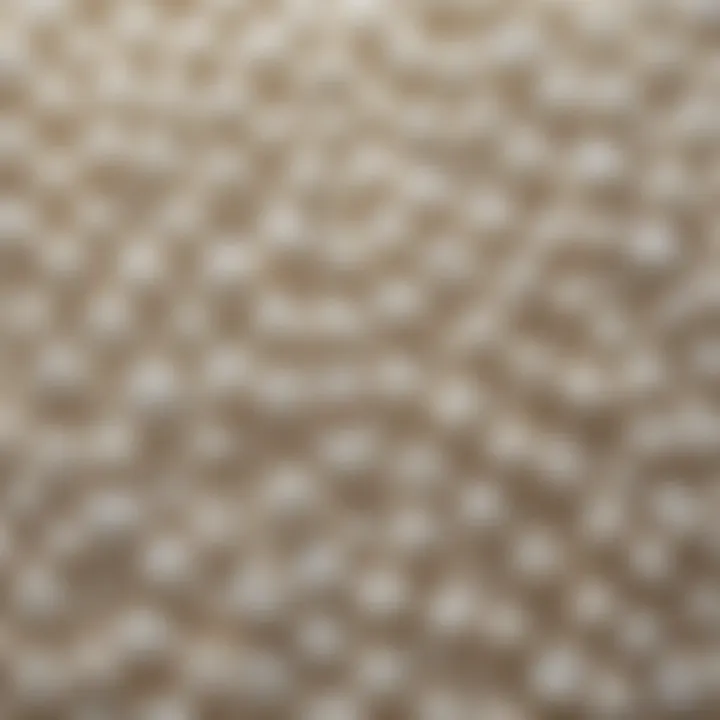 A close-up of granulated sugar showcasing its texture and gleam.