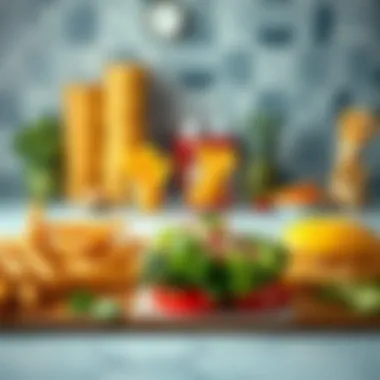 Evolution of Low-Carb Diets A timeline showcasing the evolution of carbohydrate diets over the decades