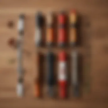 Diverse styles of refillable pepper grinders displayed together