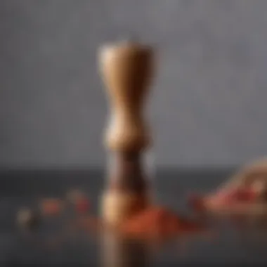 Recyclable materials used for crafting a pepper grinder