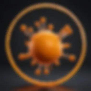 Molecular Structure of Vitamin C Vitamin C molecular structure representation