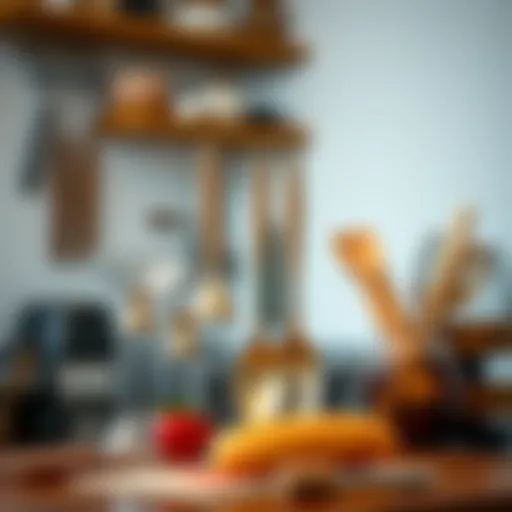 Exquisite kitchen tools set showcasing elegance and functionality