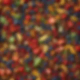 Close-up of vibrant ingredients used in Tony Horton's drink