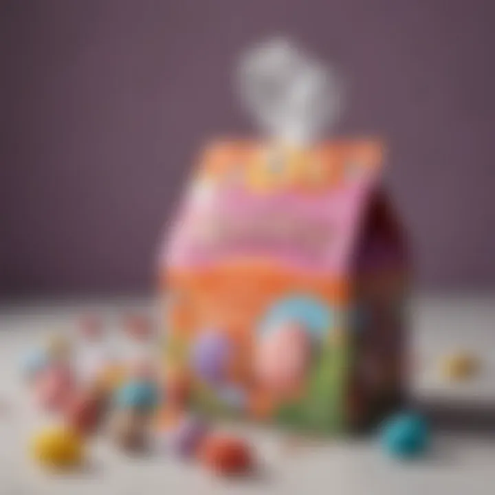 Trendy Easter candy packaging highlighting popular brands