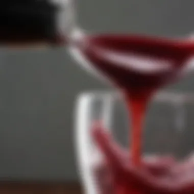 Fermentation: Transforming Sugars in Red Wine Fermentation process illustrating sugar transformation