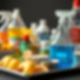 Dynamic composition of various disinfecting agents