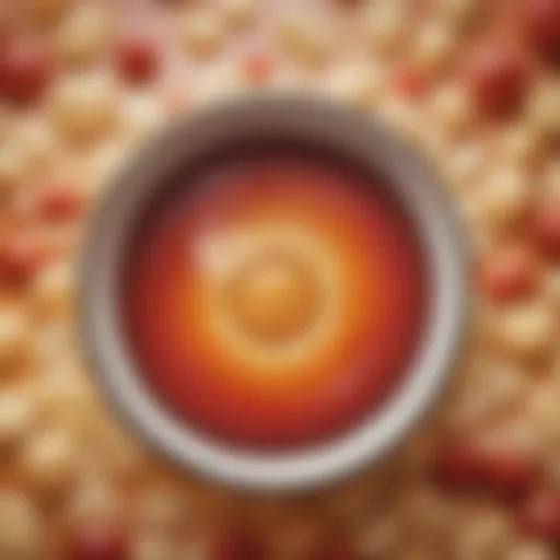Graphic representation of HDL cholesterol's structure