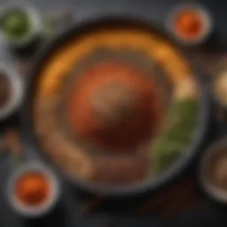 A vibrant display of Asian seasoning ingredients showcasing their freshness and quality