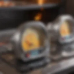 Different types of oven temperature meters