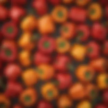 Nutritional Benefits of Colorful Bell Peppers Colorful bell peppers showcasing their nutritional variety