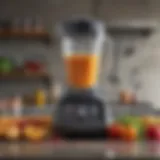 Vitamix blender showcasing advanced technology