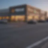 Walmart curbside pickup signage