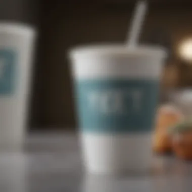 Close-up of a Yeti cup in a unique color, illustrating branding impact